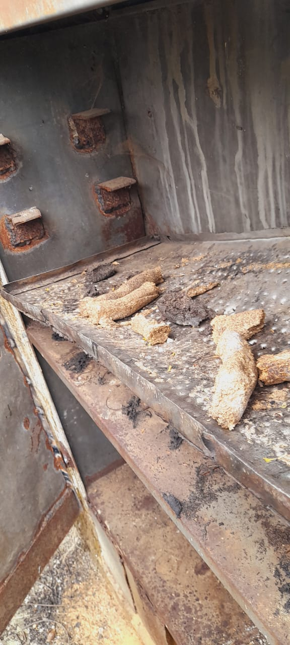 Briquette processing