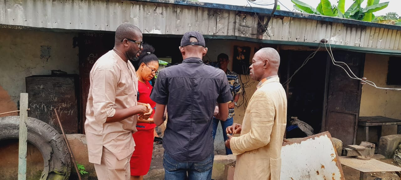 Technical visit with clean energy partners